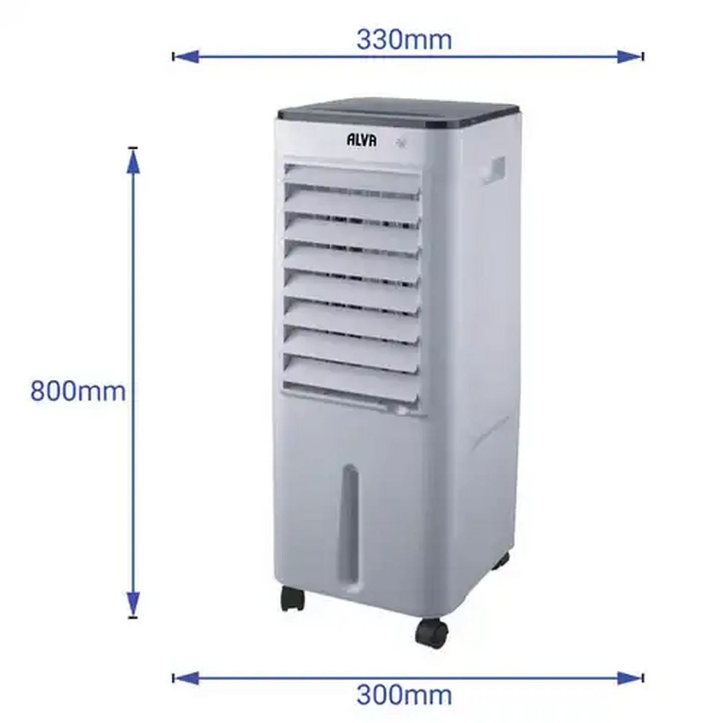 Image of Alva Air White Evaporative Air Cooler 80W (12L)