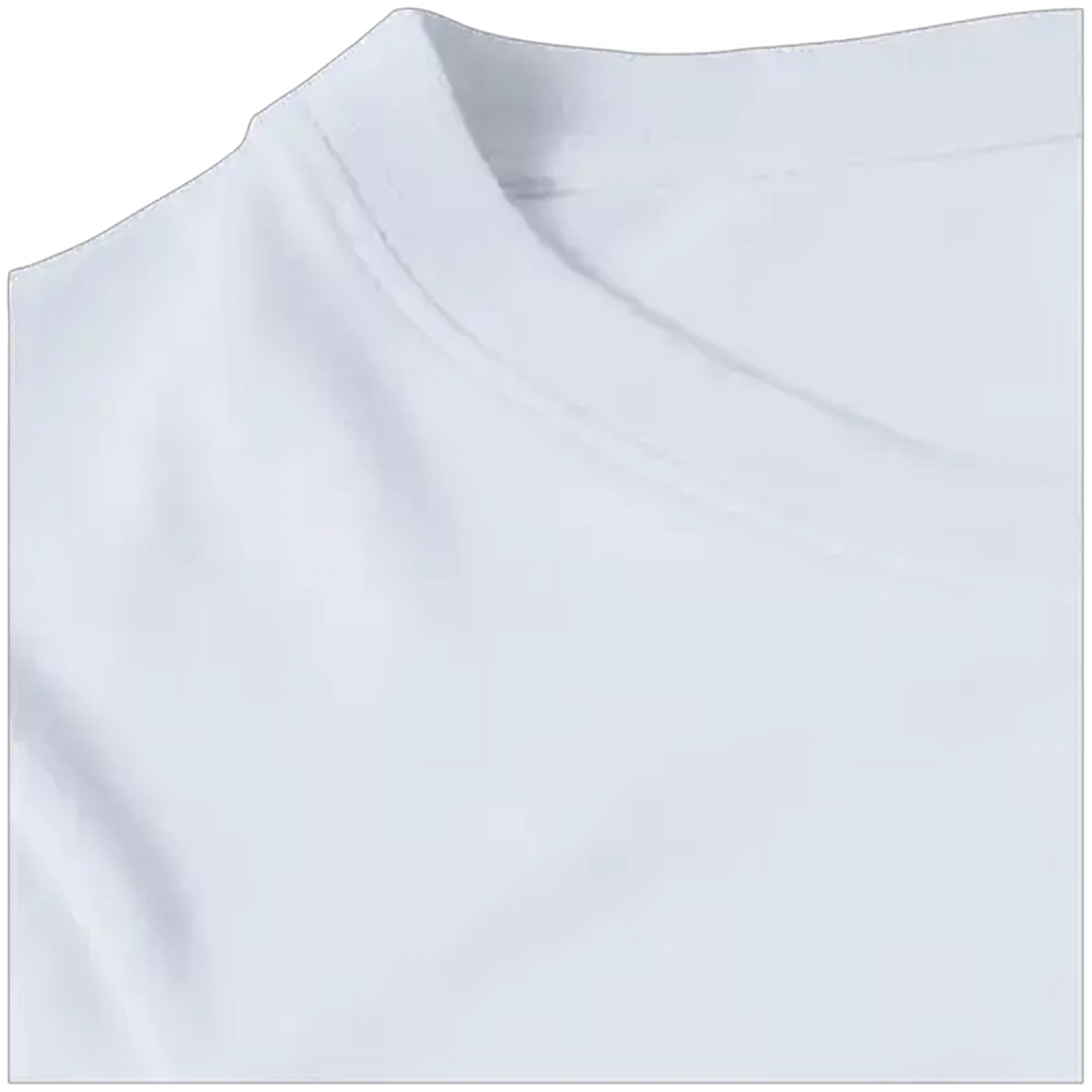 Image of Every Wear White Ladies Crew Neck T-Shirt Large
