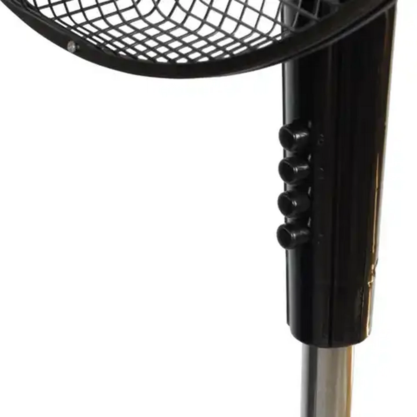 Image of Alva Air Black Plastic Pedestal Fan 45W (40cm)