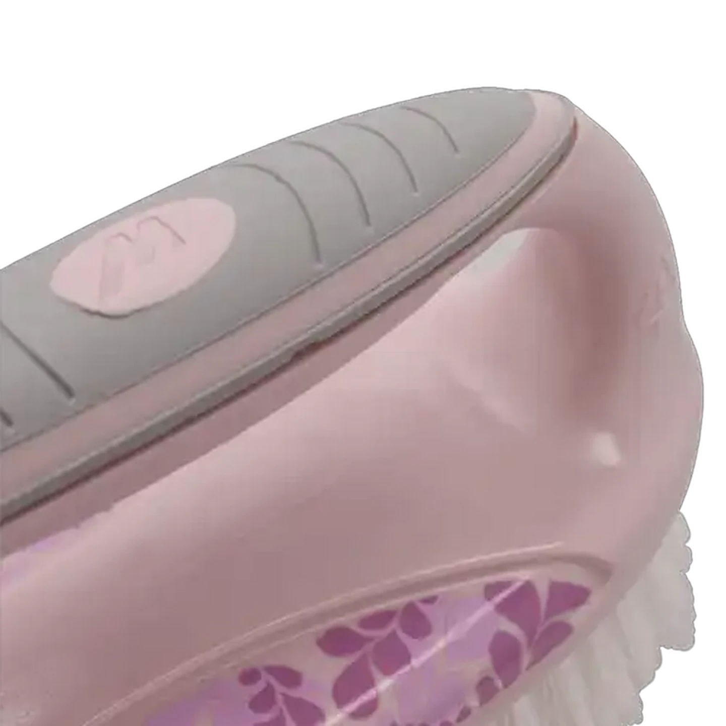 Image of M-Home Pink Deco Plastic Scrub Brush