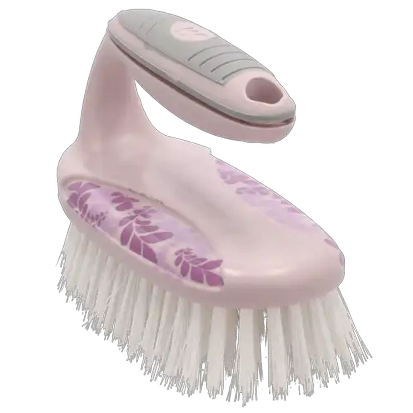 Image of M-Home Pink Deco Plastic Scrub Brush