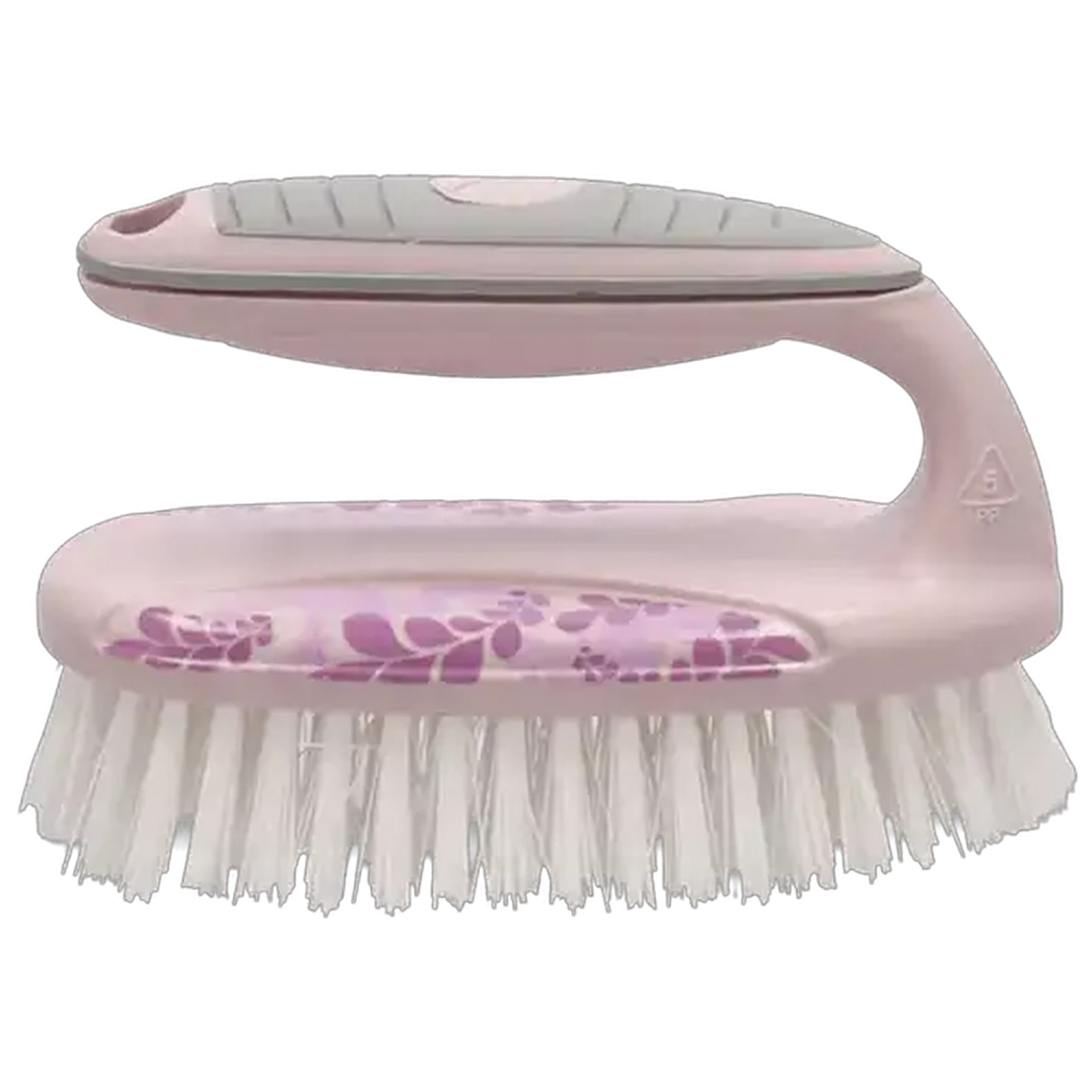 Image of M-Home Pink Deco Plastic Scrub Brush
