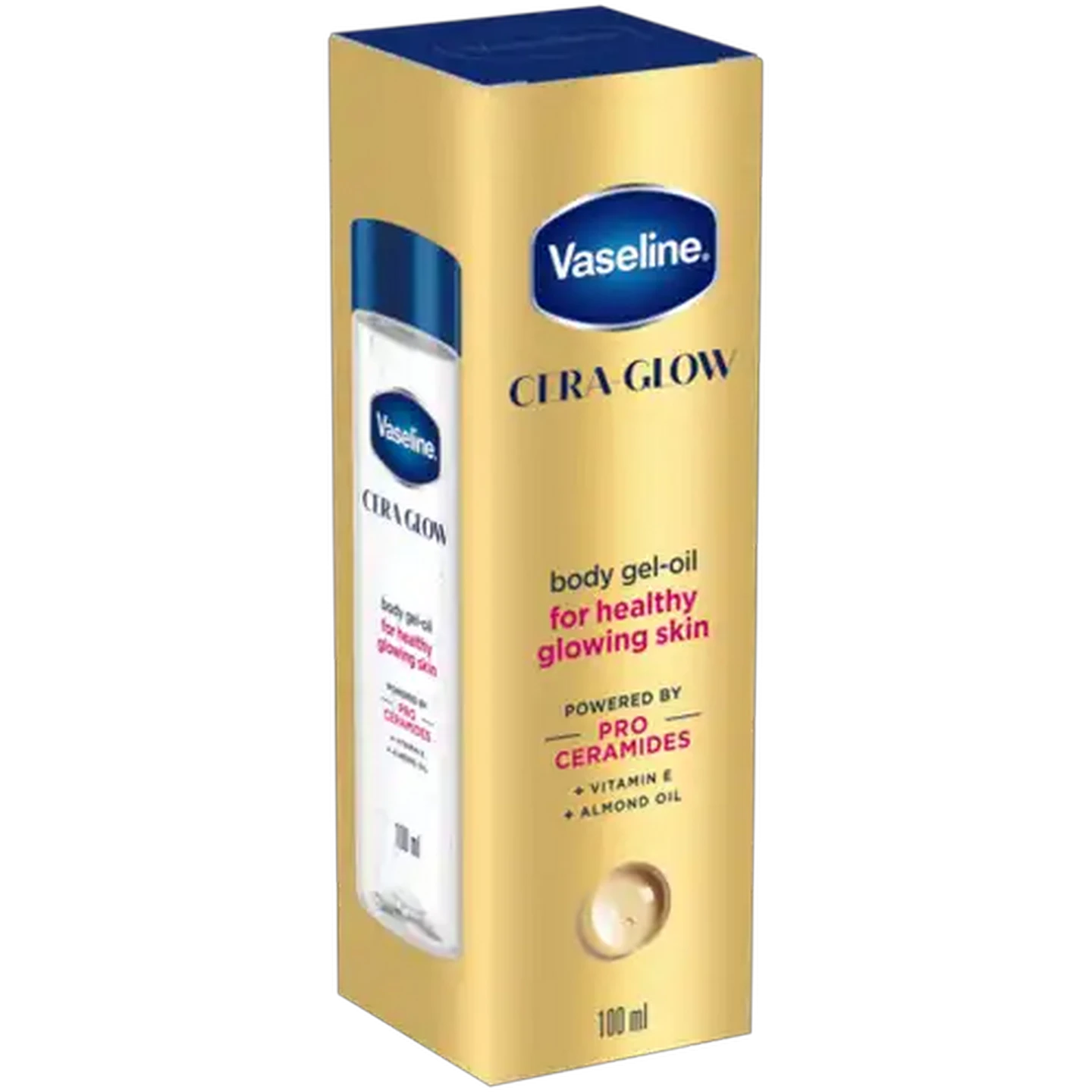 Image of Vaseline CERA-GLOW Body Gel-Oil 100ml 