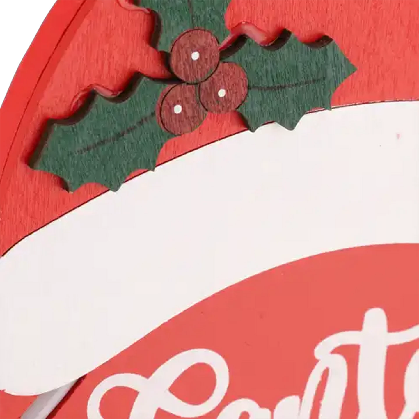 Image of Tabletop Battery-Operated Christmas Sign with Light 42.5cm