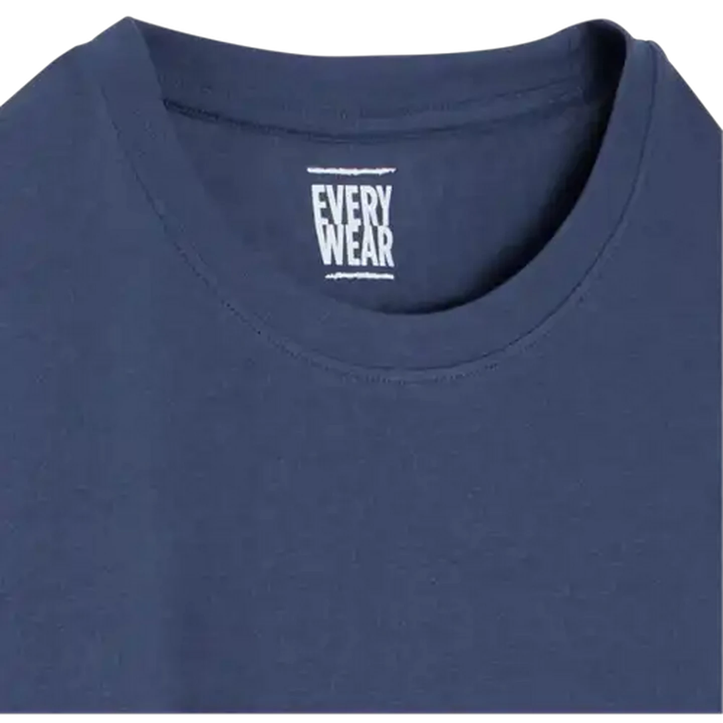 Image of Every Wear Mens Dark Blue Crew Neck T-Shirt XXL