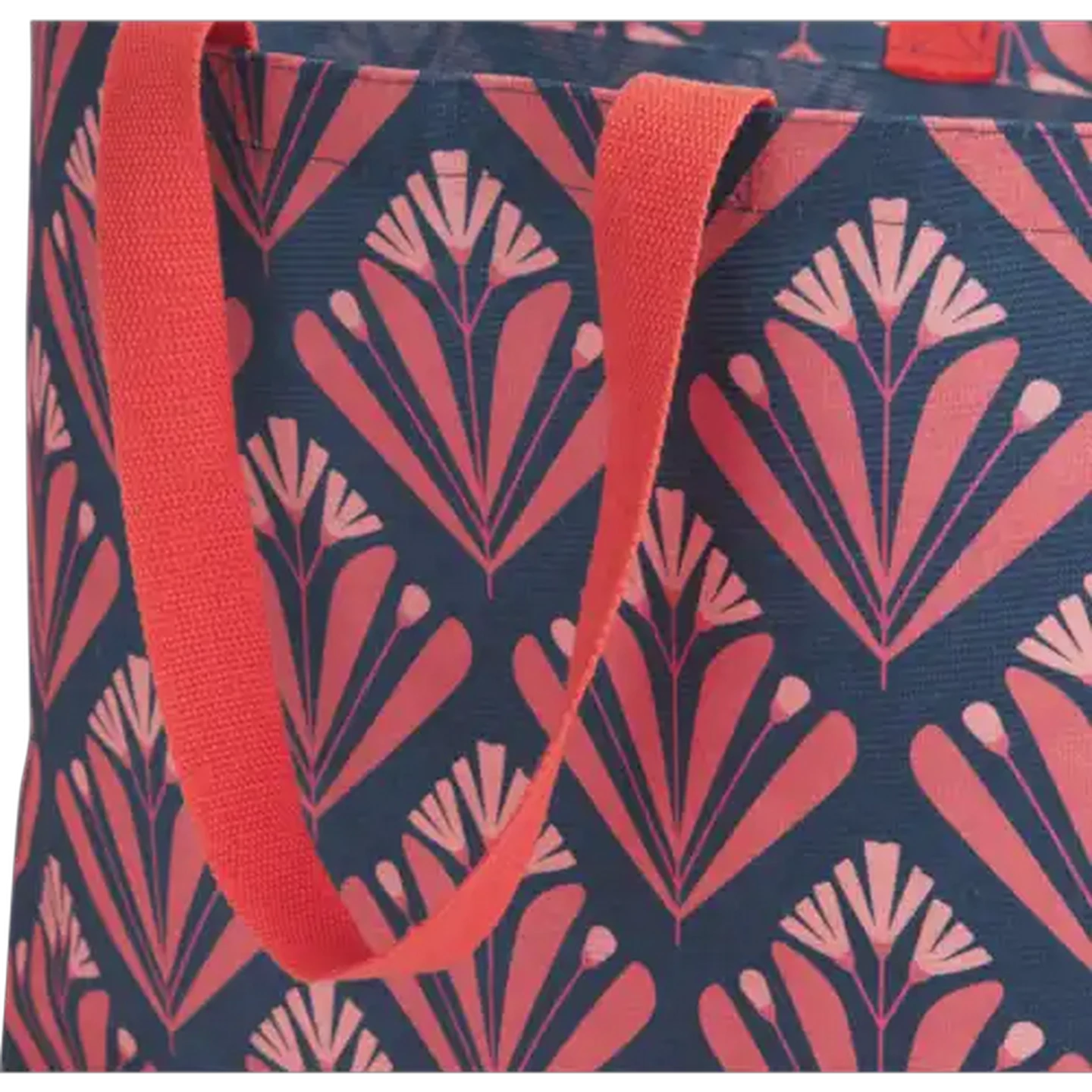Image of Floral Geometric Shopper Bag 