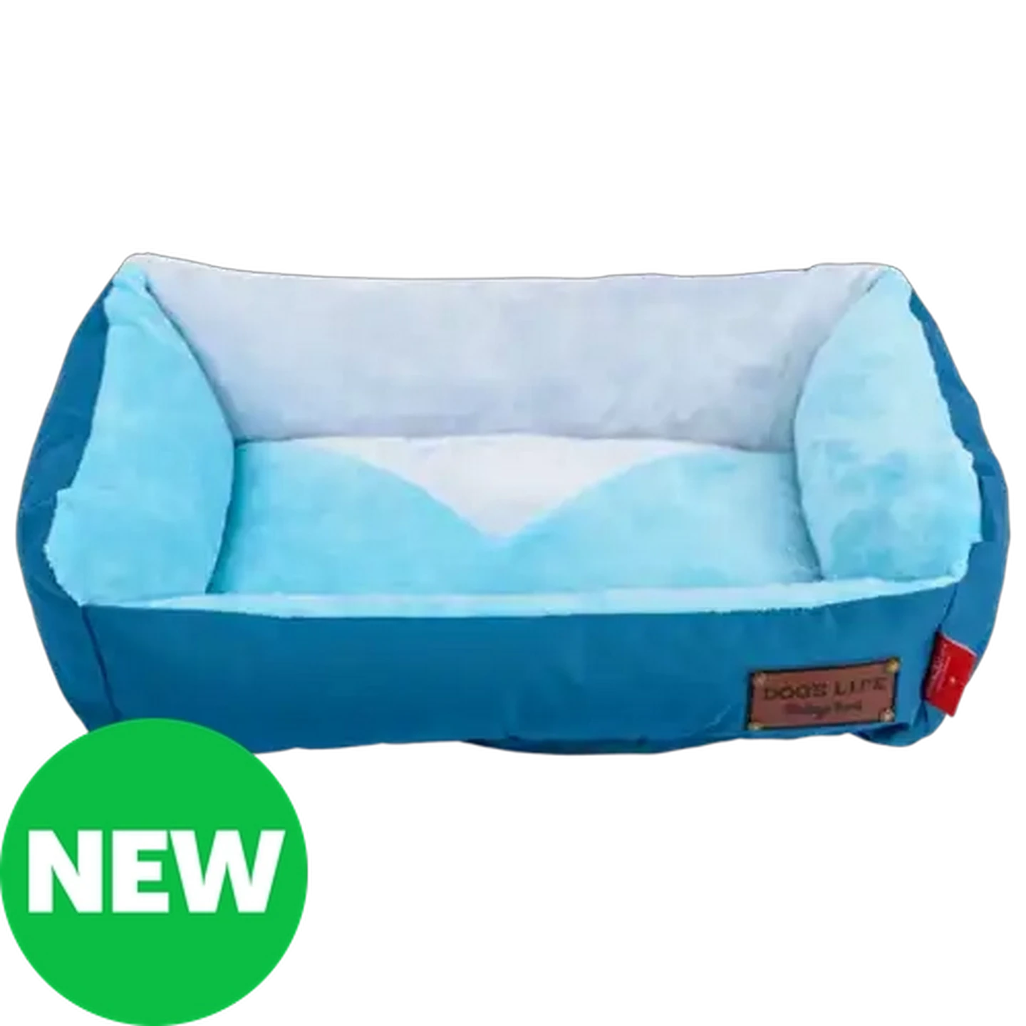 Image of Dog's Life Blue Winter Vintage Lounger XL