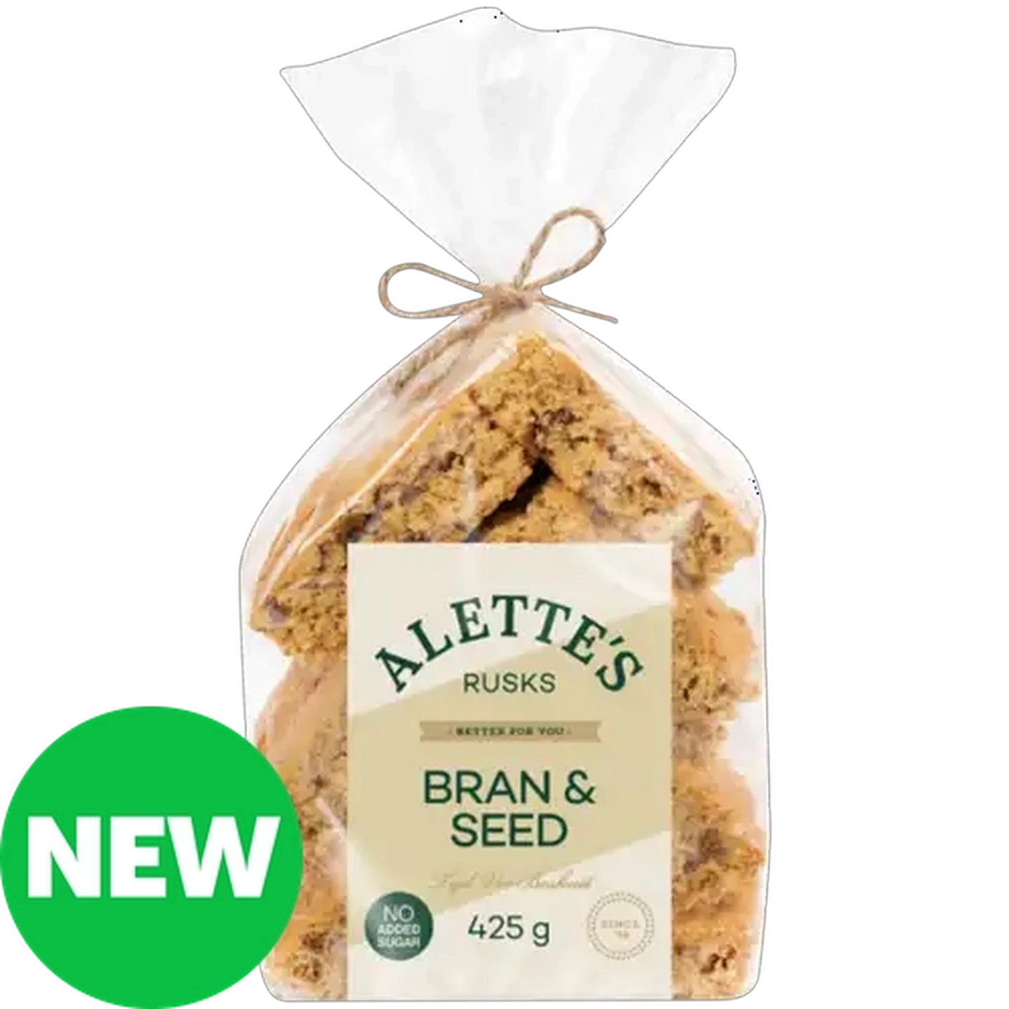 Image of Alette's Rusks Better for You Bran & Seed Rusks 425g 