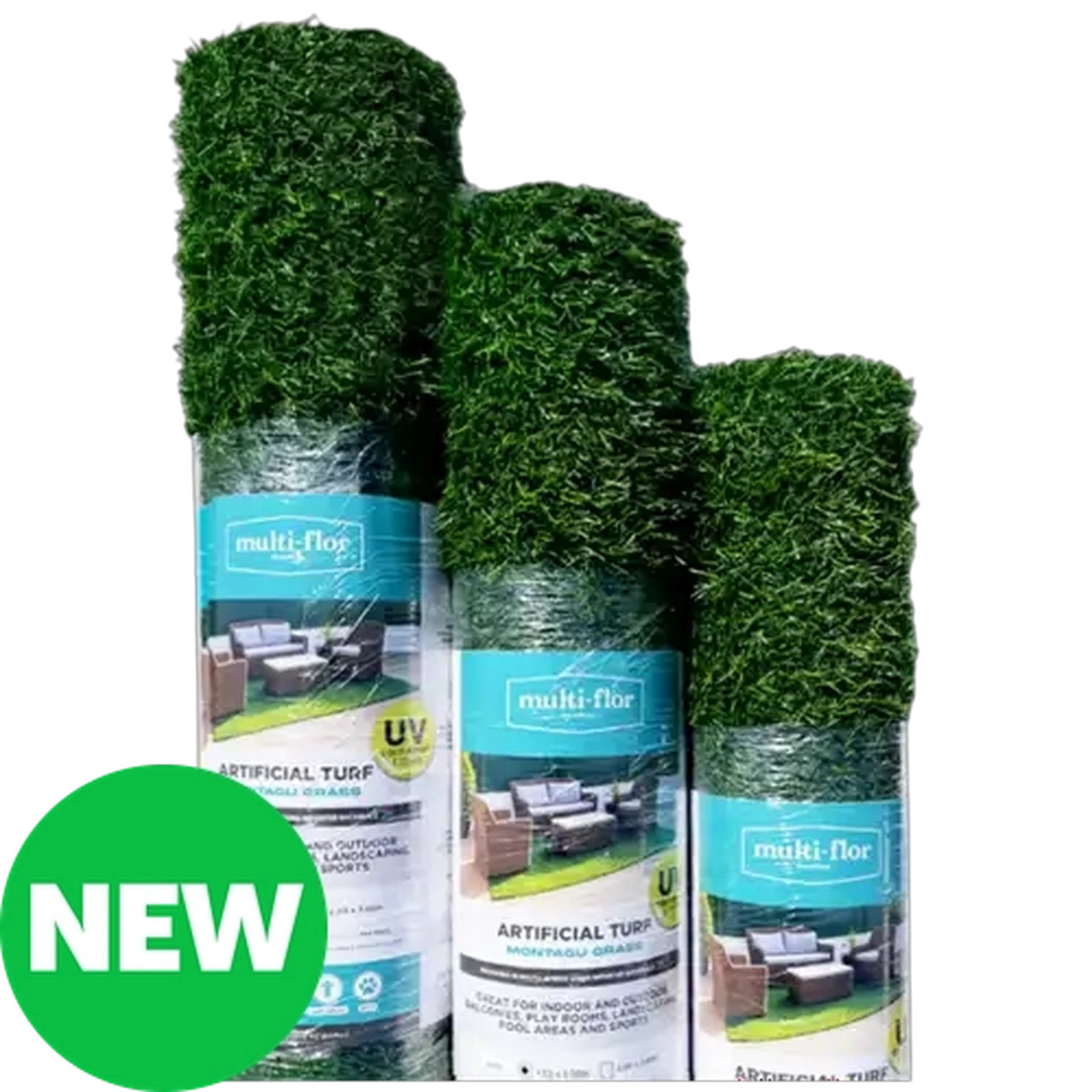 Image of Multi-Flor Montagu Grass Turf Artificial Grass 1.5m x 2m