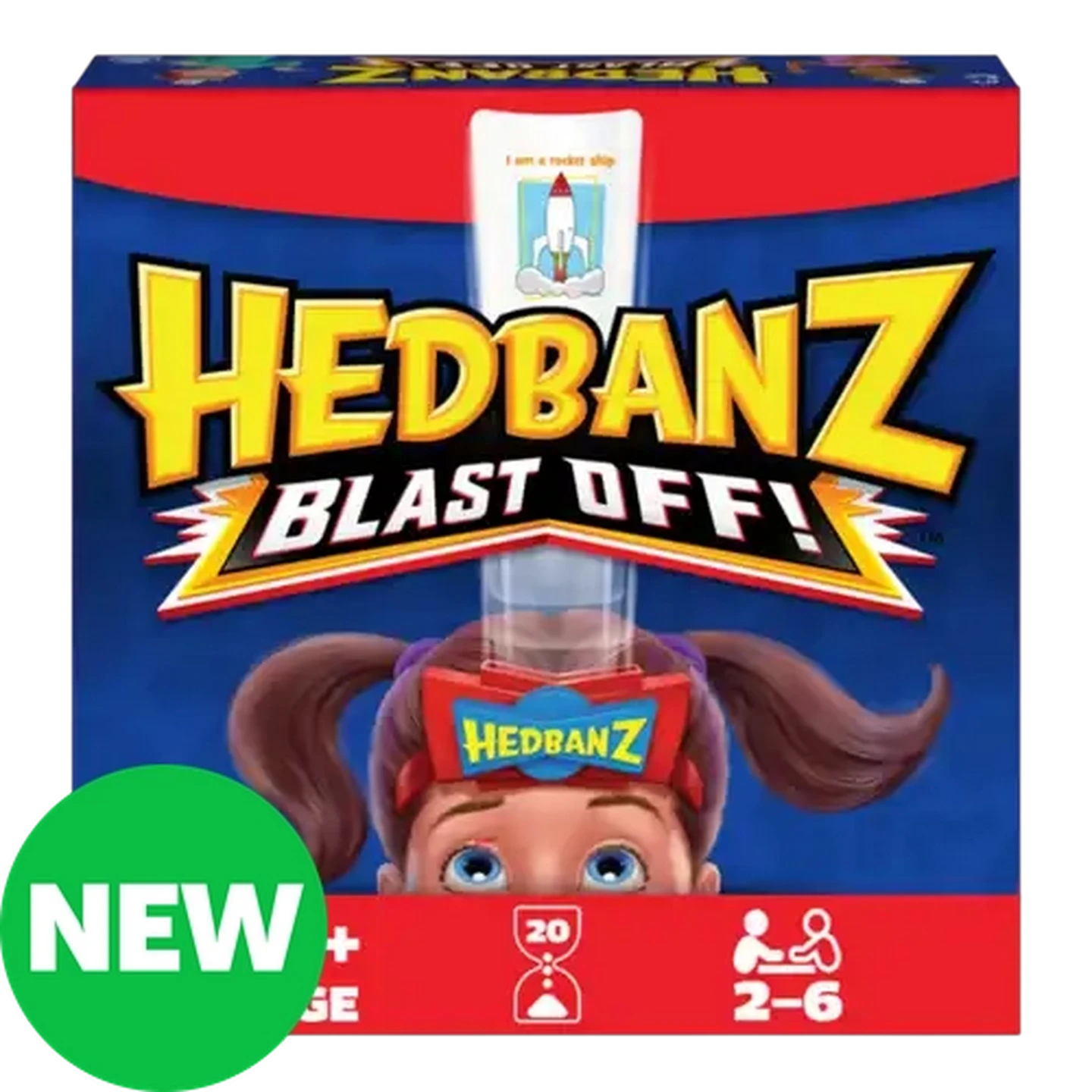 Image of Hedbanz Blast Off Board Game 