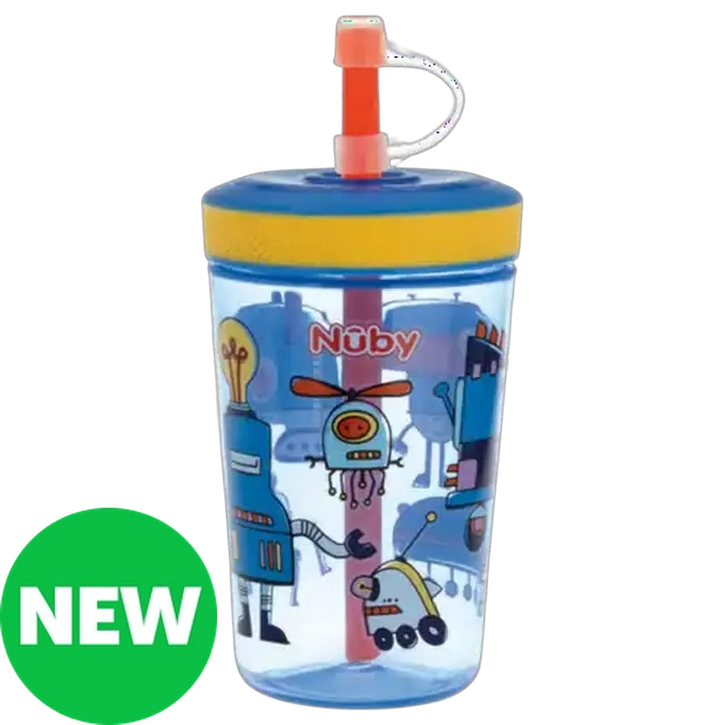 Image of Nuby Super Sipper Straw Cup 415ml Boy