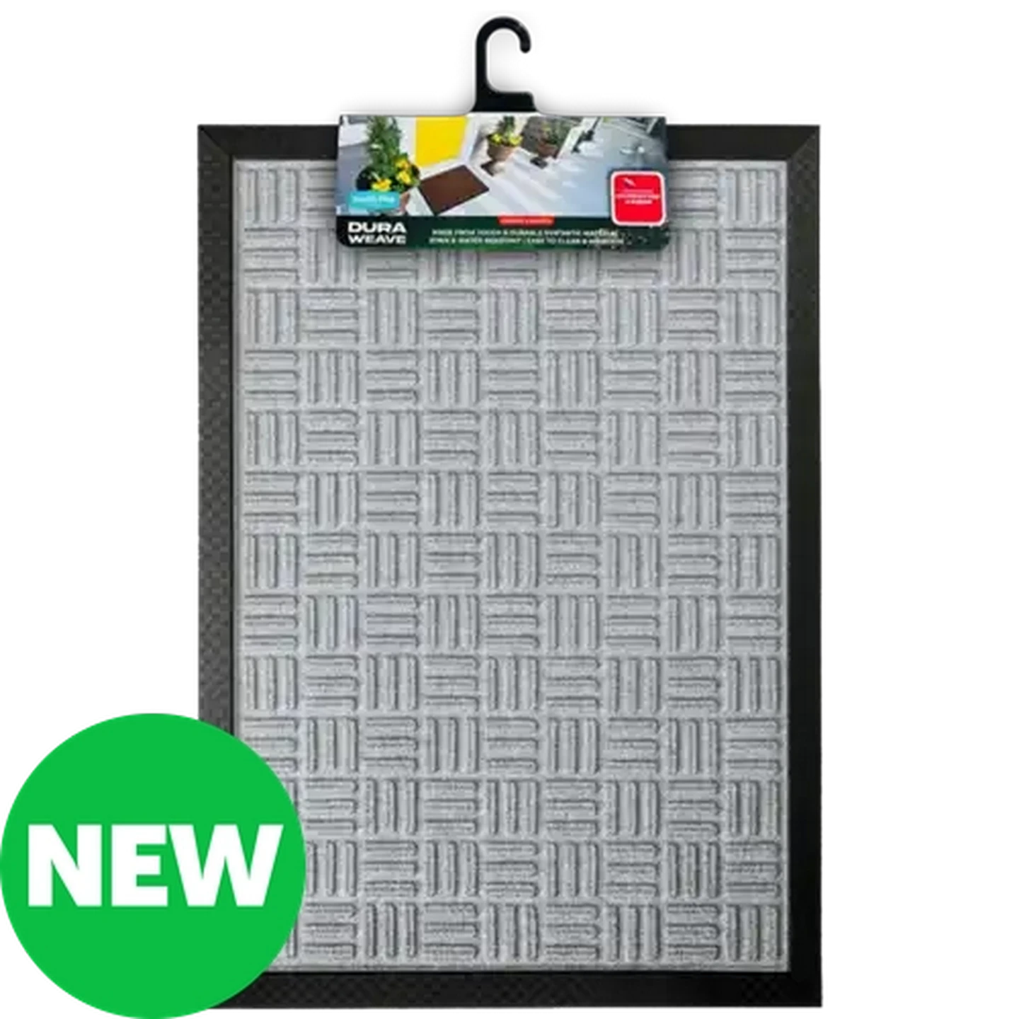 Image of Multi-Flor Dura Weave Grey Door Mat 45 x 75cm