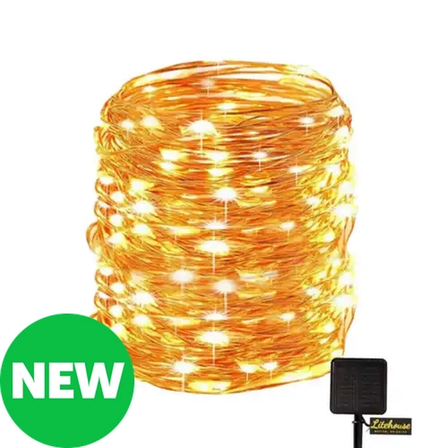 Image of Litehouse LED Solar Fairy Lights 20m