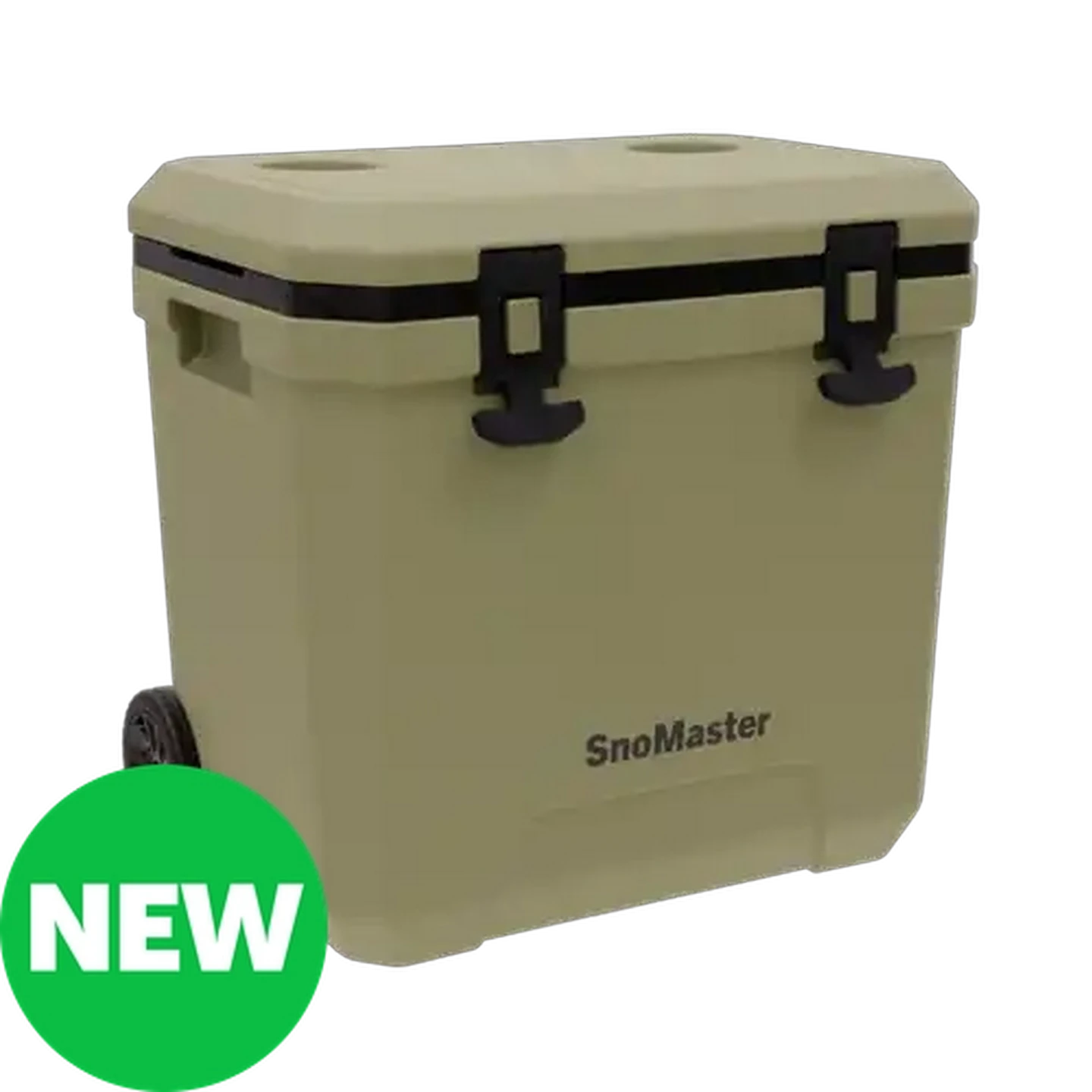 Image of SnoMaster SMIE-01 Green Wheeled Cooler  36L