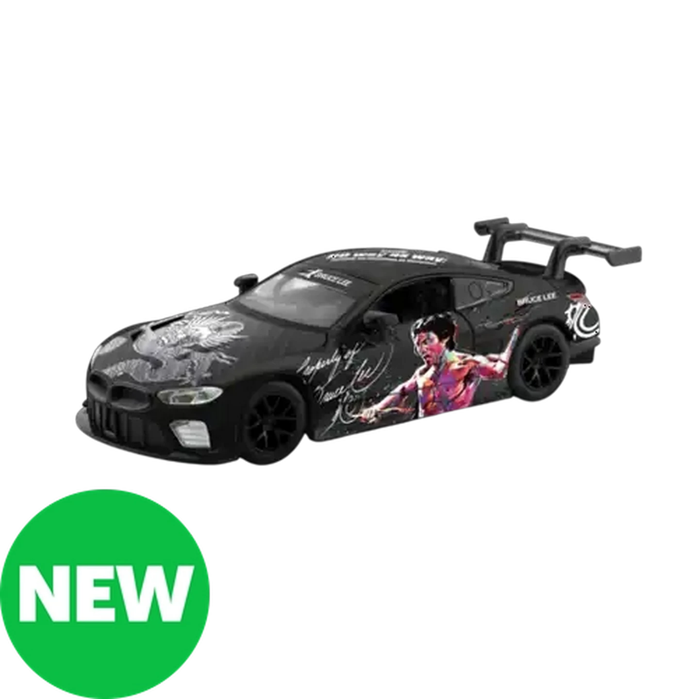 RMZ Hobby Black BMW M8 GTE 2018 Car 1:32 Scale (Bruce Lee 50th Anniversary)