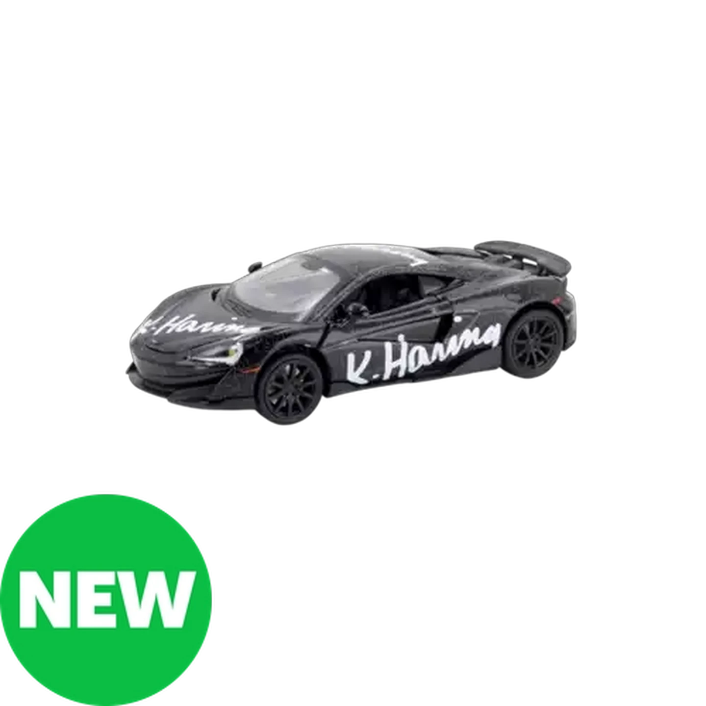 RMZ Hobby Black McLaren 600LT x Keith Haring Signature Car 1:32 Scale