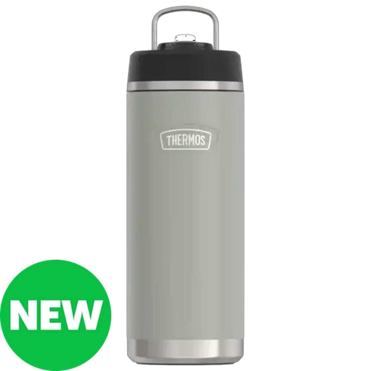 Image of Thermos ICON™ River Rock Stainless Steel Vacuum Insulated Bottle with Straw Lid 940ml