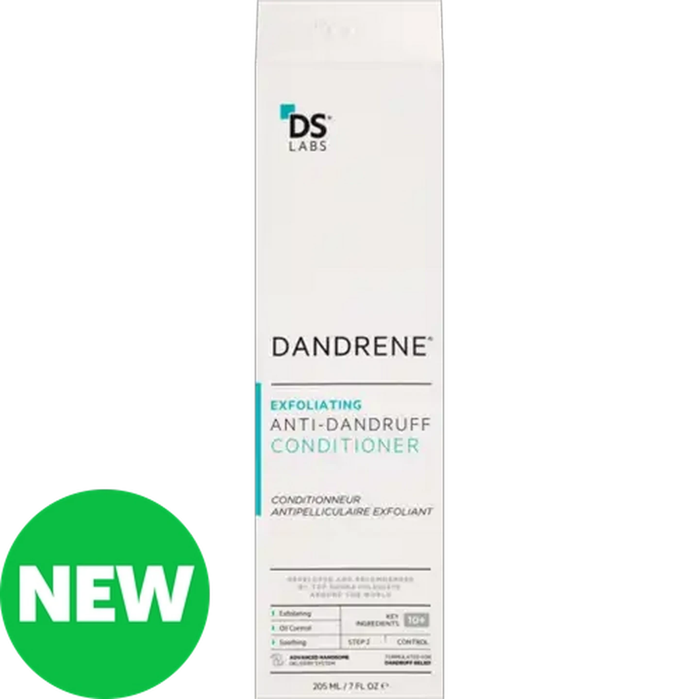 Image of DS Laboratories Dandrene Exfoliating Anti-Dandruff Conditioner 205ml 