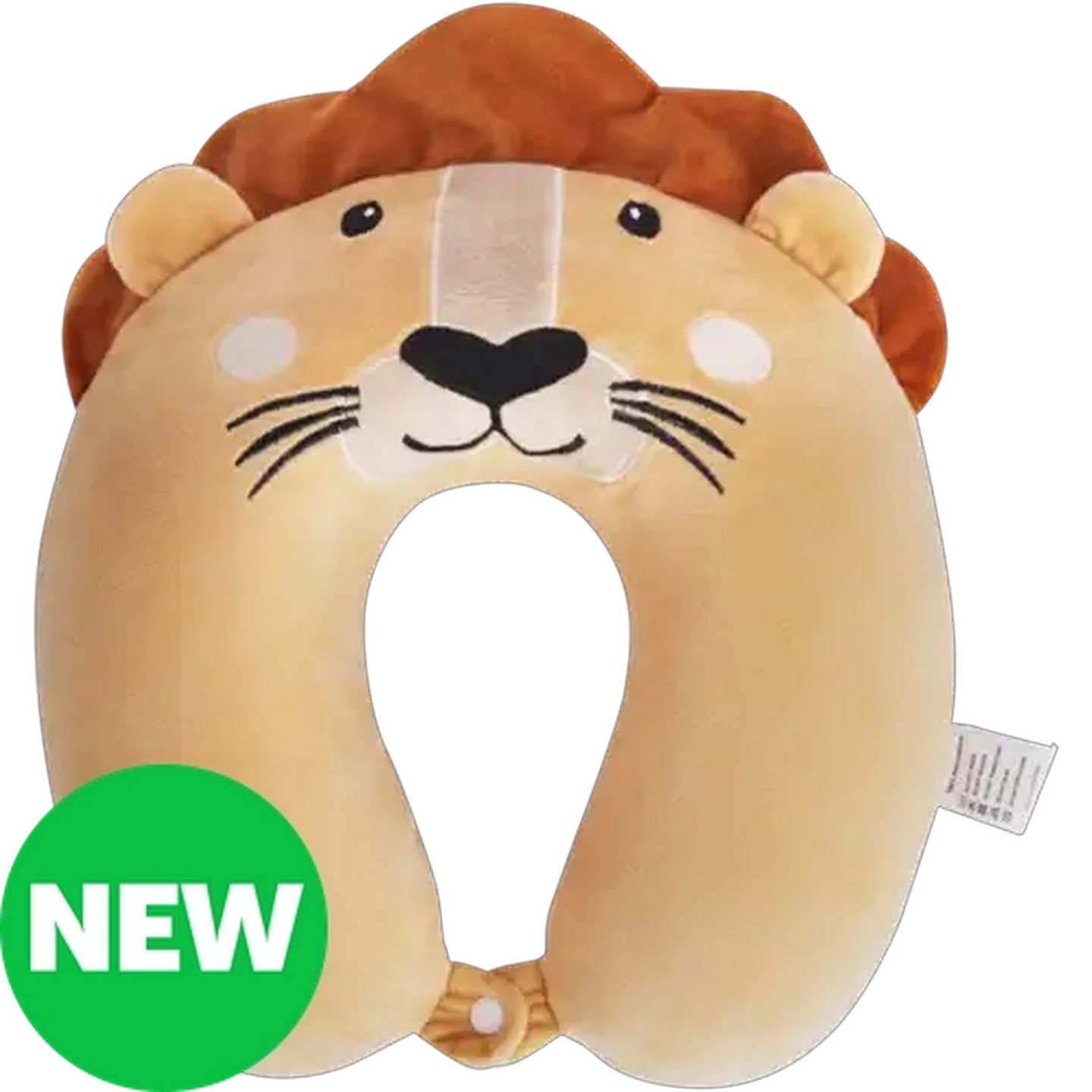 Image of Kids Novelty Lion Travel Pillow 