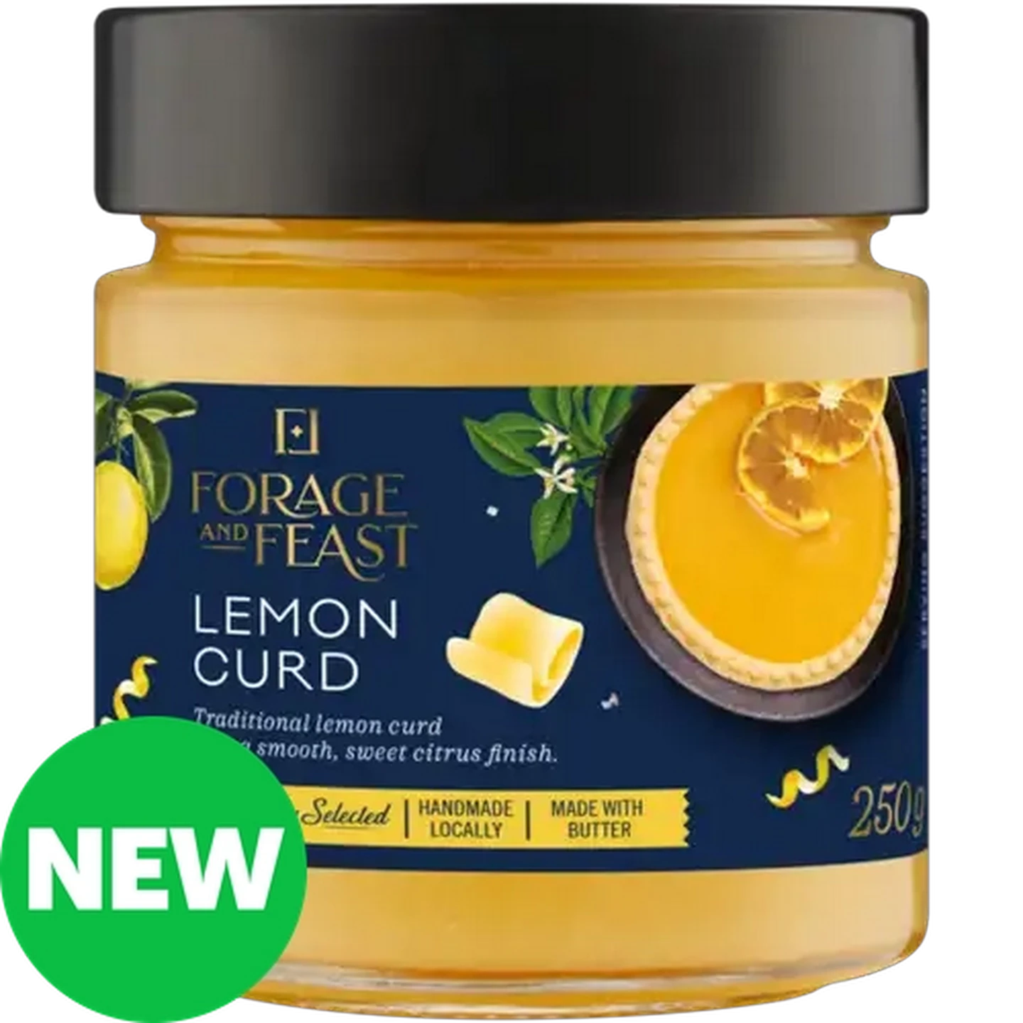 Image of Forage And Feast Lemon Curd 250g 