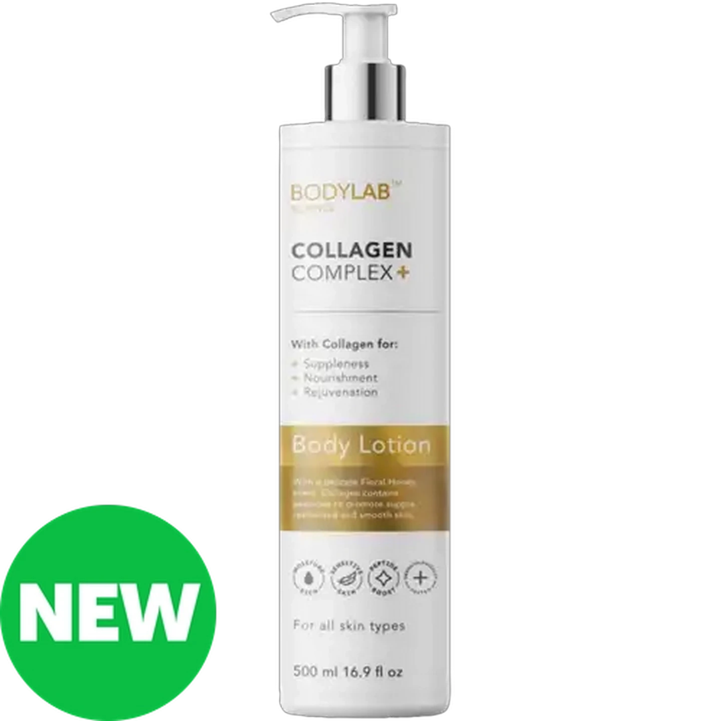 Image of BODYLAB SCIENCE Collagen Complex+ Alcohol Free Body Lotion 500ml 