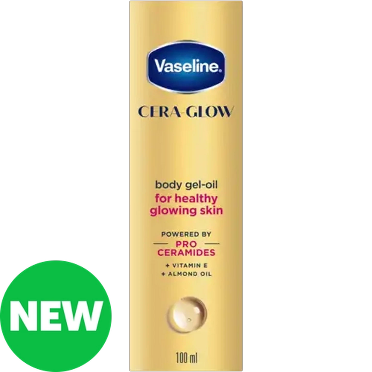 Image of Vaseline CERA-GLOW Body Gel-Oil 100ml 