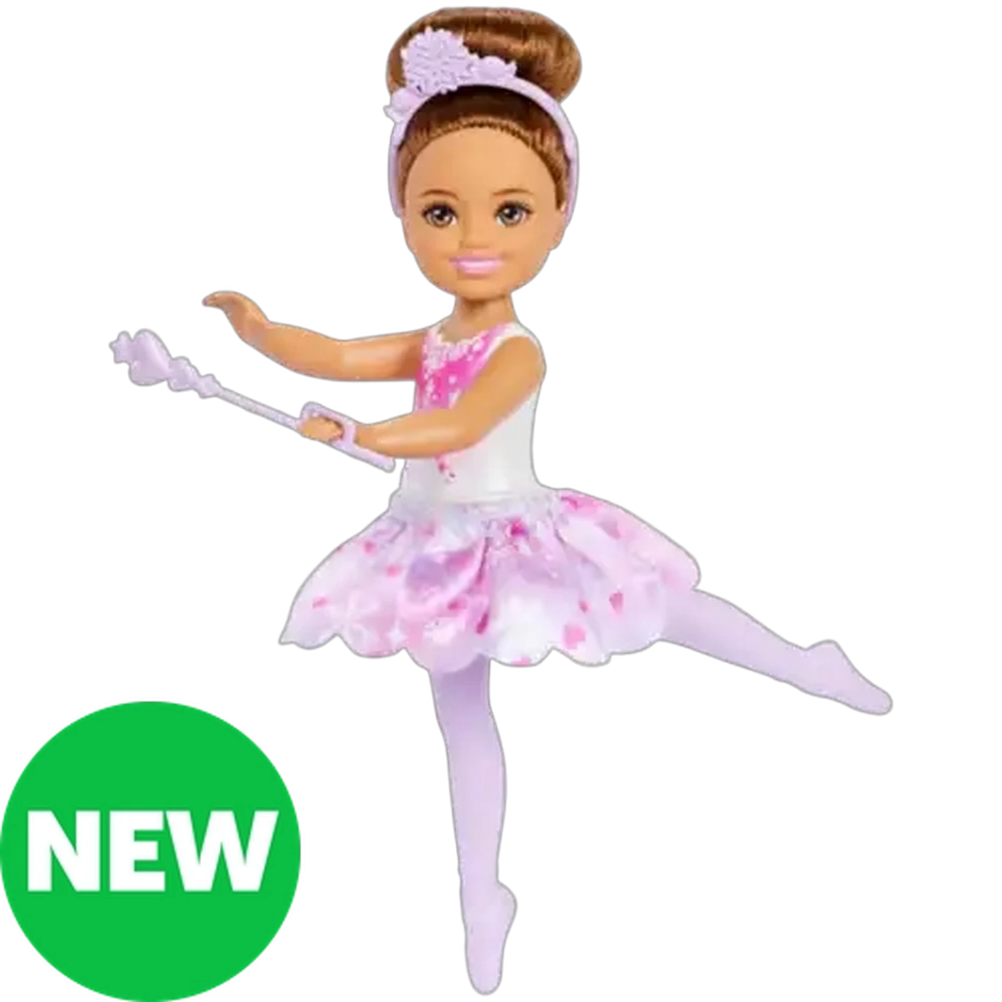 Image of ​Barbie Chelsea Purple Ballerina Nutcracker Doll