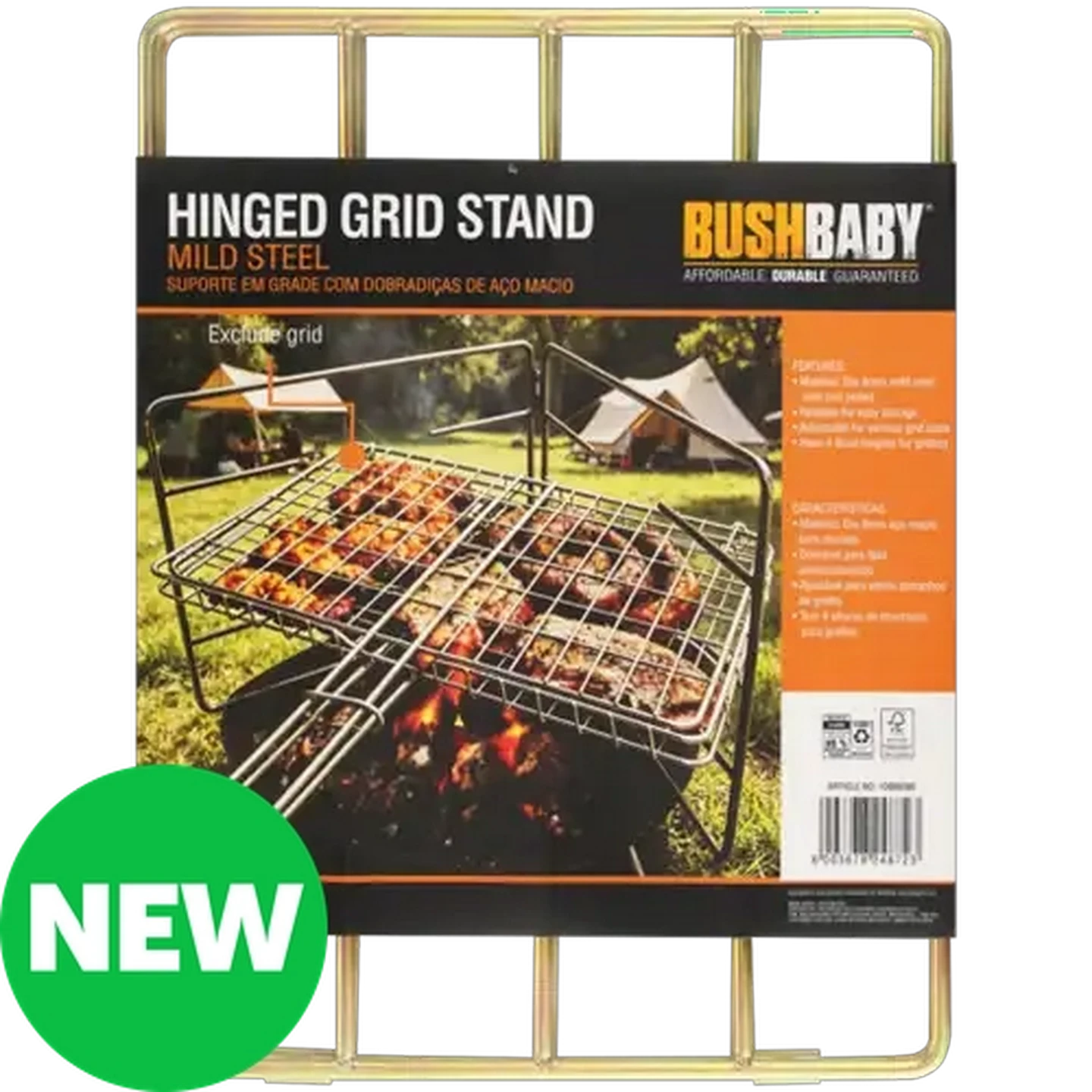 Image of Bush Baby Hinged Grid Stand 