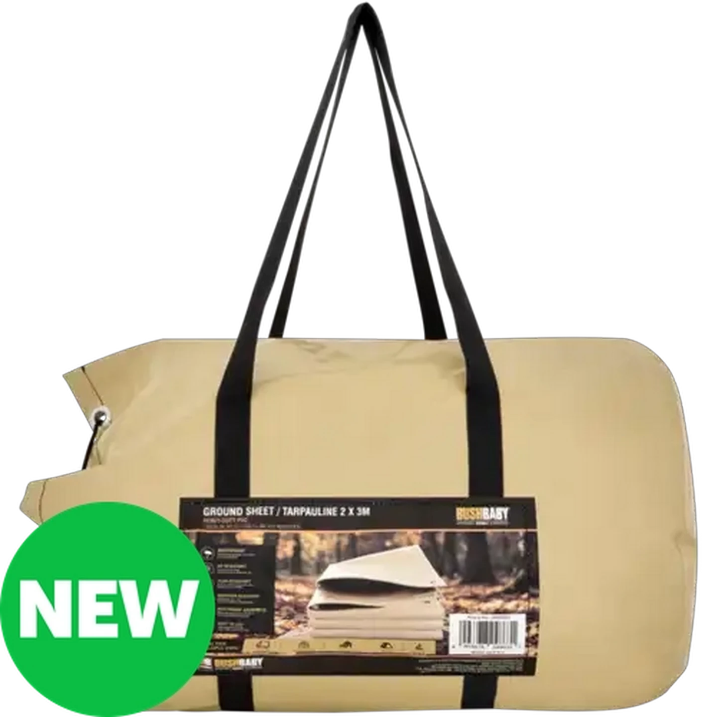 Image of Bush Baby Ground Sheet/Tarpaulin 2m x 3m 