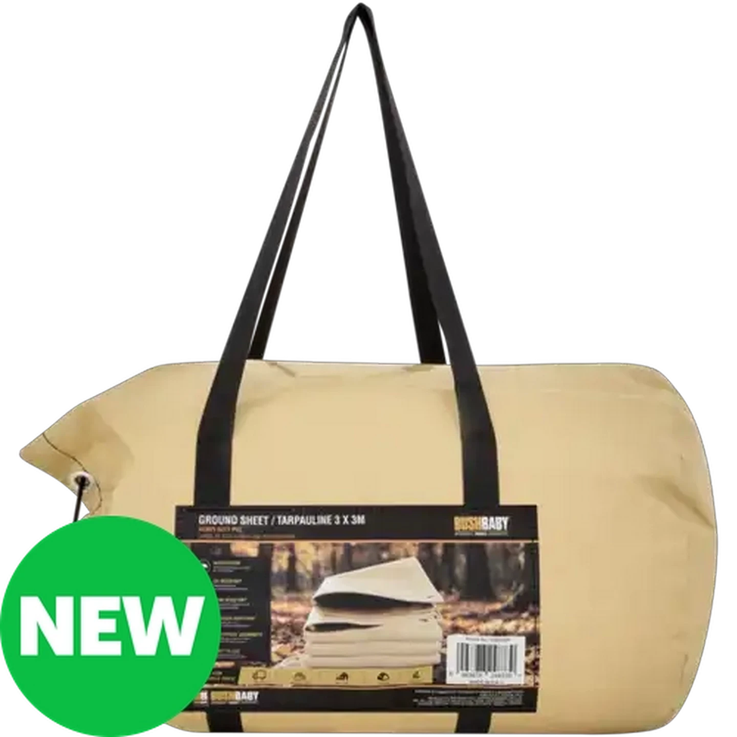 Image of Bush Baby Ground Sheet/Tarpaulin 3m x 3m 