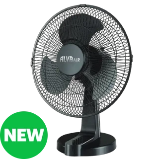 Alva Air Black Plastic Desk Fan 45W (40cm)