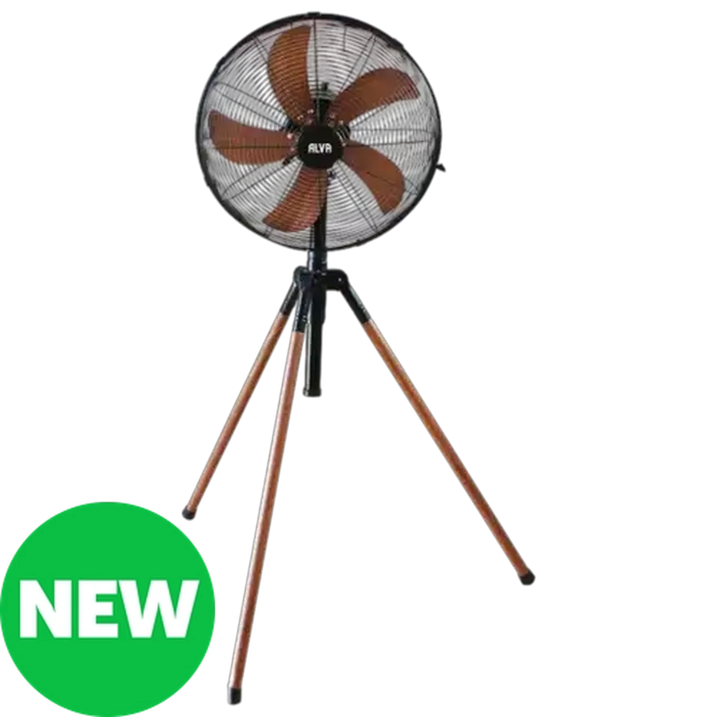 Image of Alva Air Wood Tripod Fan 50W (40cm)