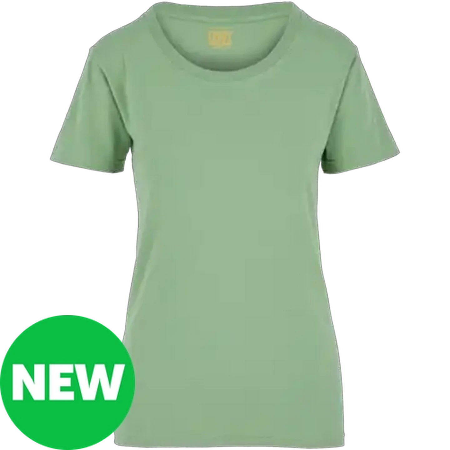 Image of Every Wear Ladies Shale Green Crew Neck T-Shirt XXL