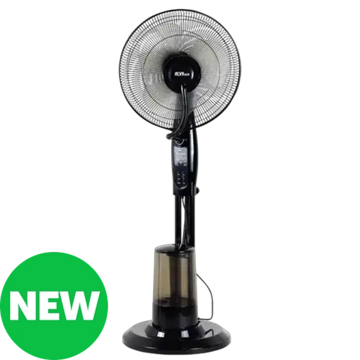 Image of Alva Air Black Pedestal Mist Fan 75W (40cm)
