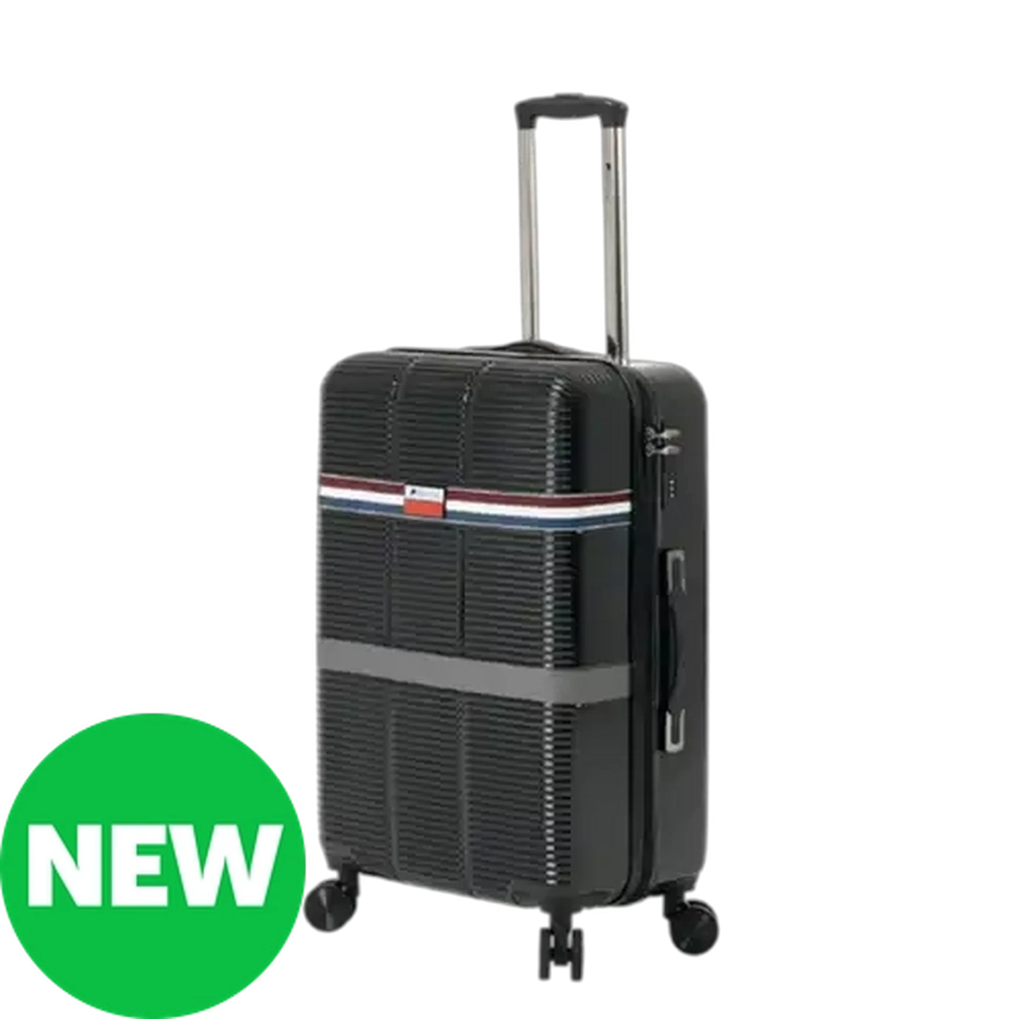 Image of Paklite Atlantis Black Medium Trolley Case 65cm