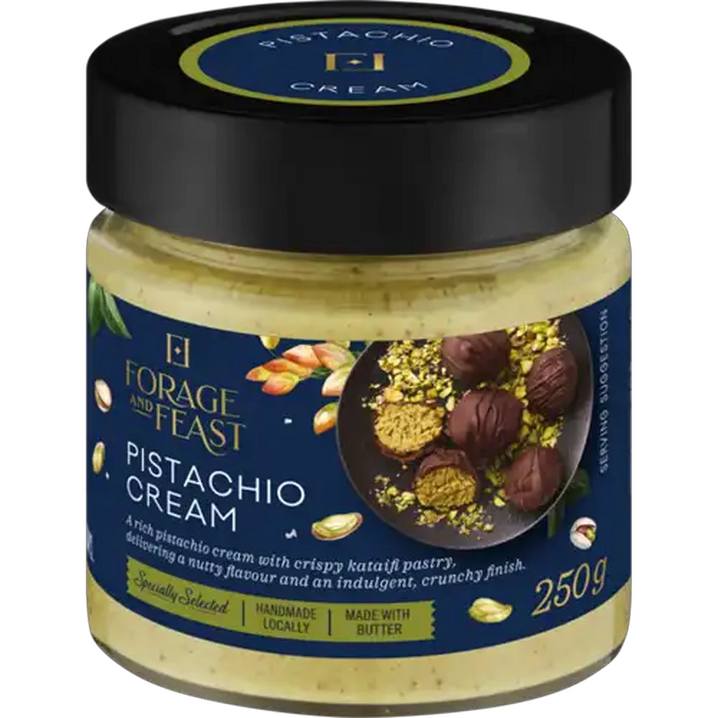 Image of Forage And Feast Pistachio Cream 250g 