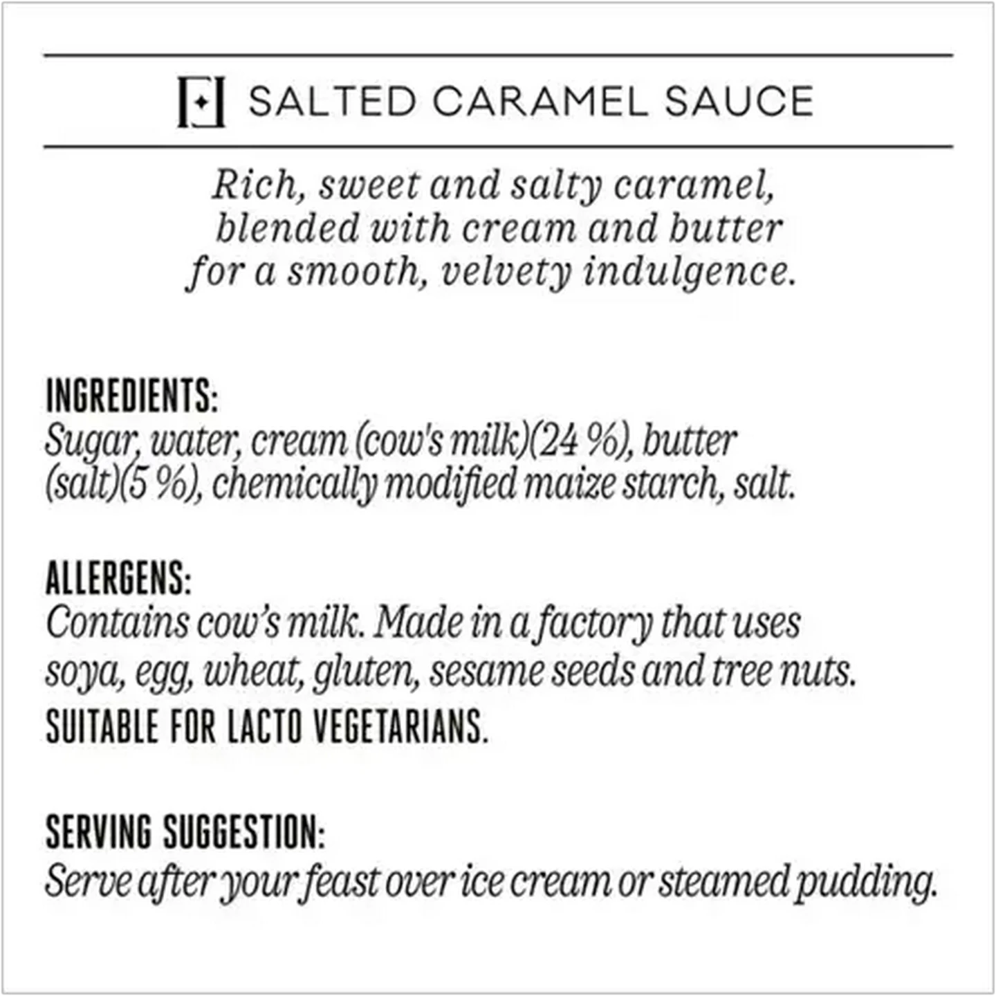 Image of Forage And Feast Salted Caramel Sauce 230g 