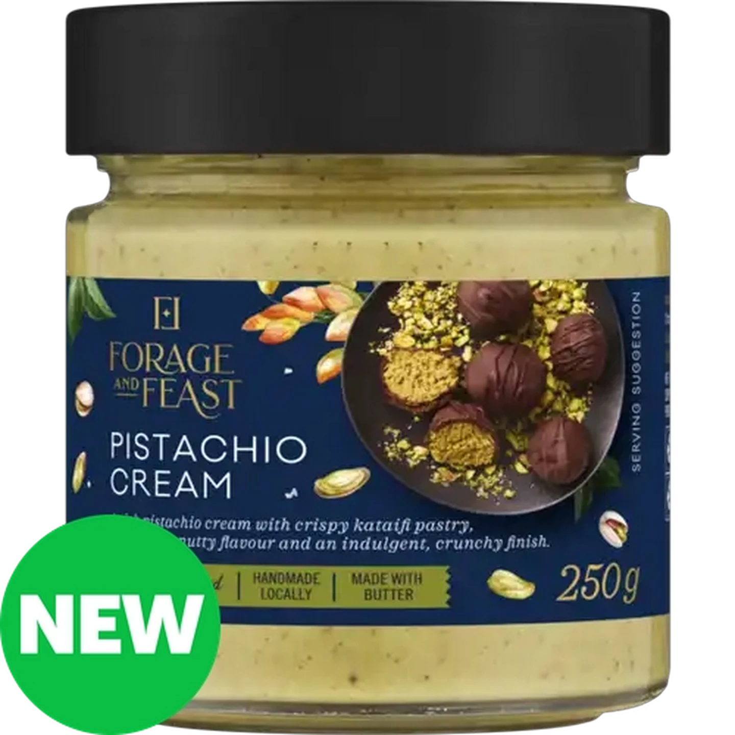 Image of Forage And Feast Pistachio Cream 250g 