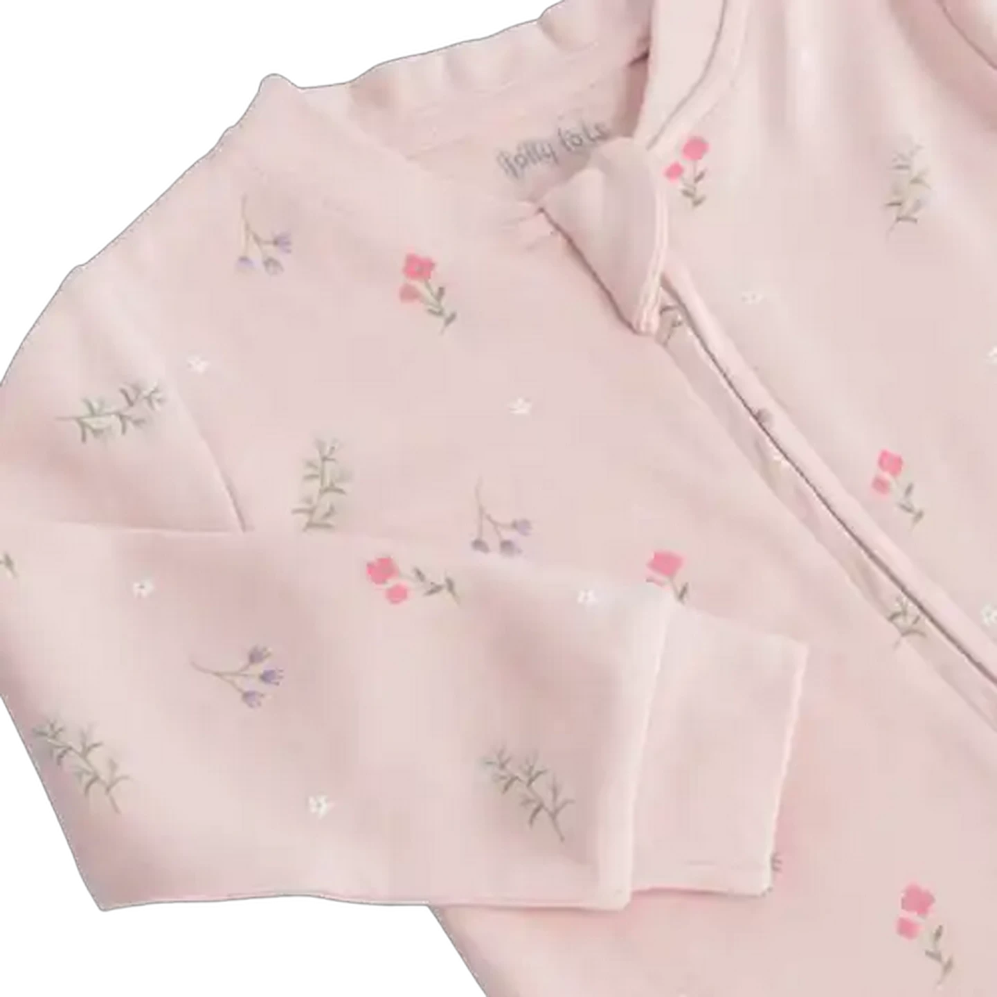 Image of Jolly Tots Basics Pink Sleepsuit 3 - 6 Months