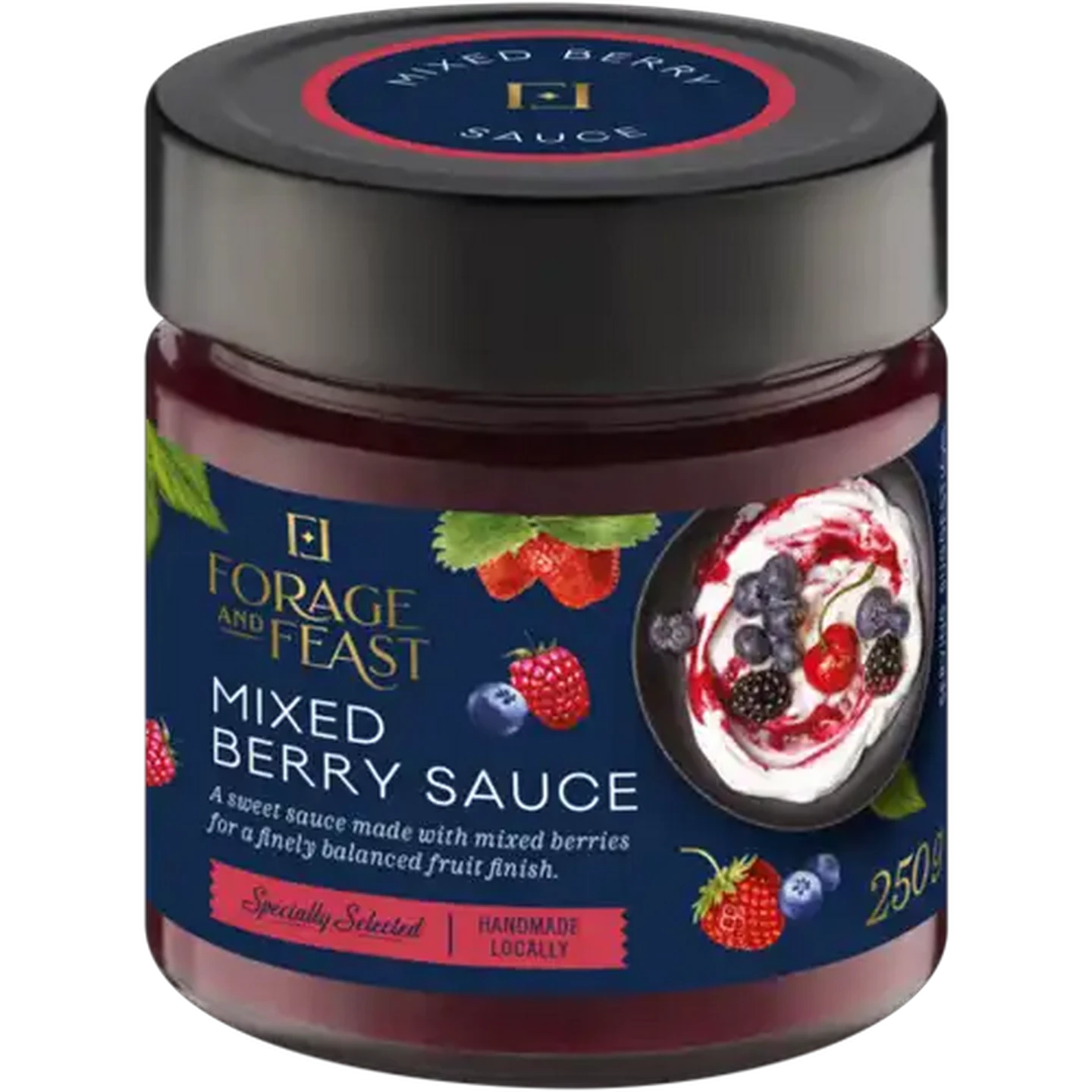 Image of Forage And Feast Mixed Berry Sauce 250g 