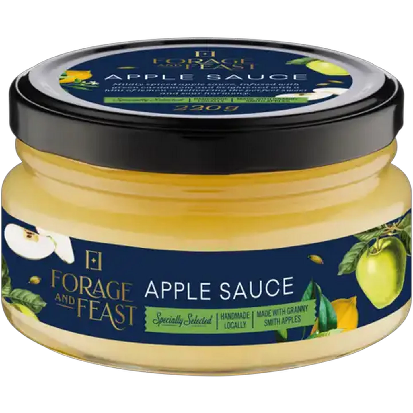Image of Forage And Feast Apple Sauce 220g 