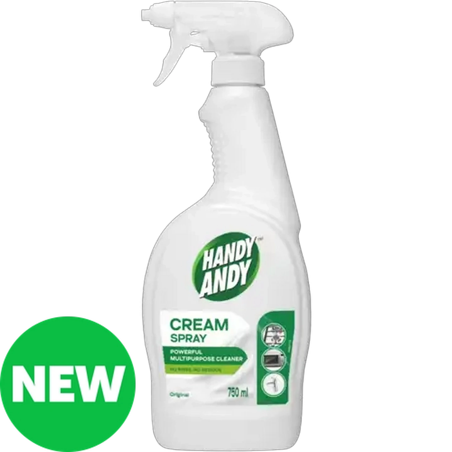 Image of Handy Andy Original Powerful Multipurpose Cleaner Cream Spray 750ml 