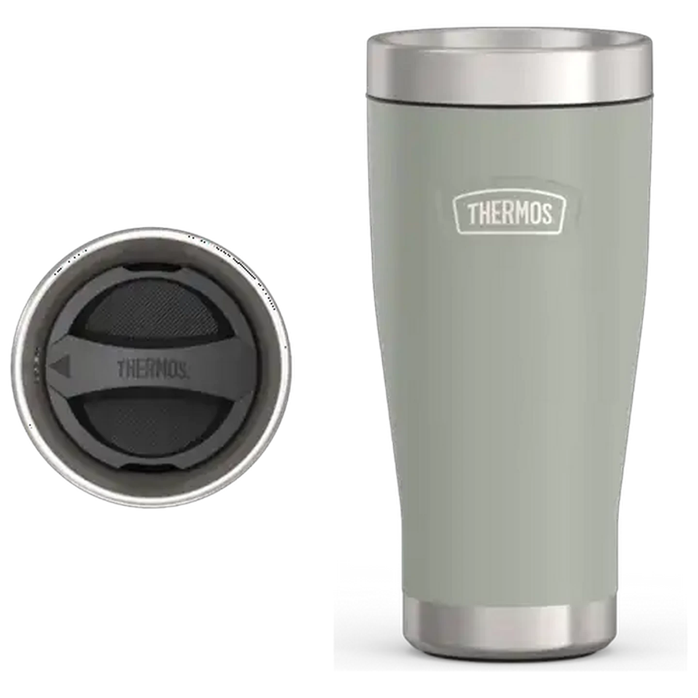Image of Thermos ICON™  River Rock Stainless Steel Tumbler With Slide Lock Lid 470ml
