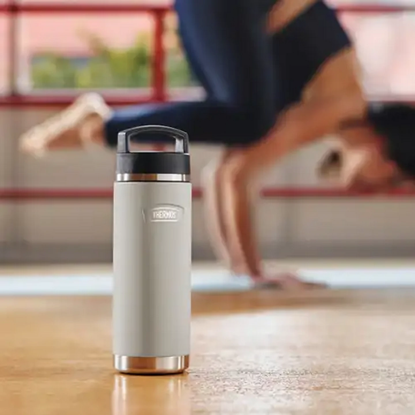 Image of Thermos ICON™  River Rock Stainless Steel Tumbler With Slide Lock Lid 470ml