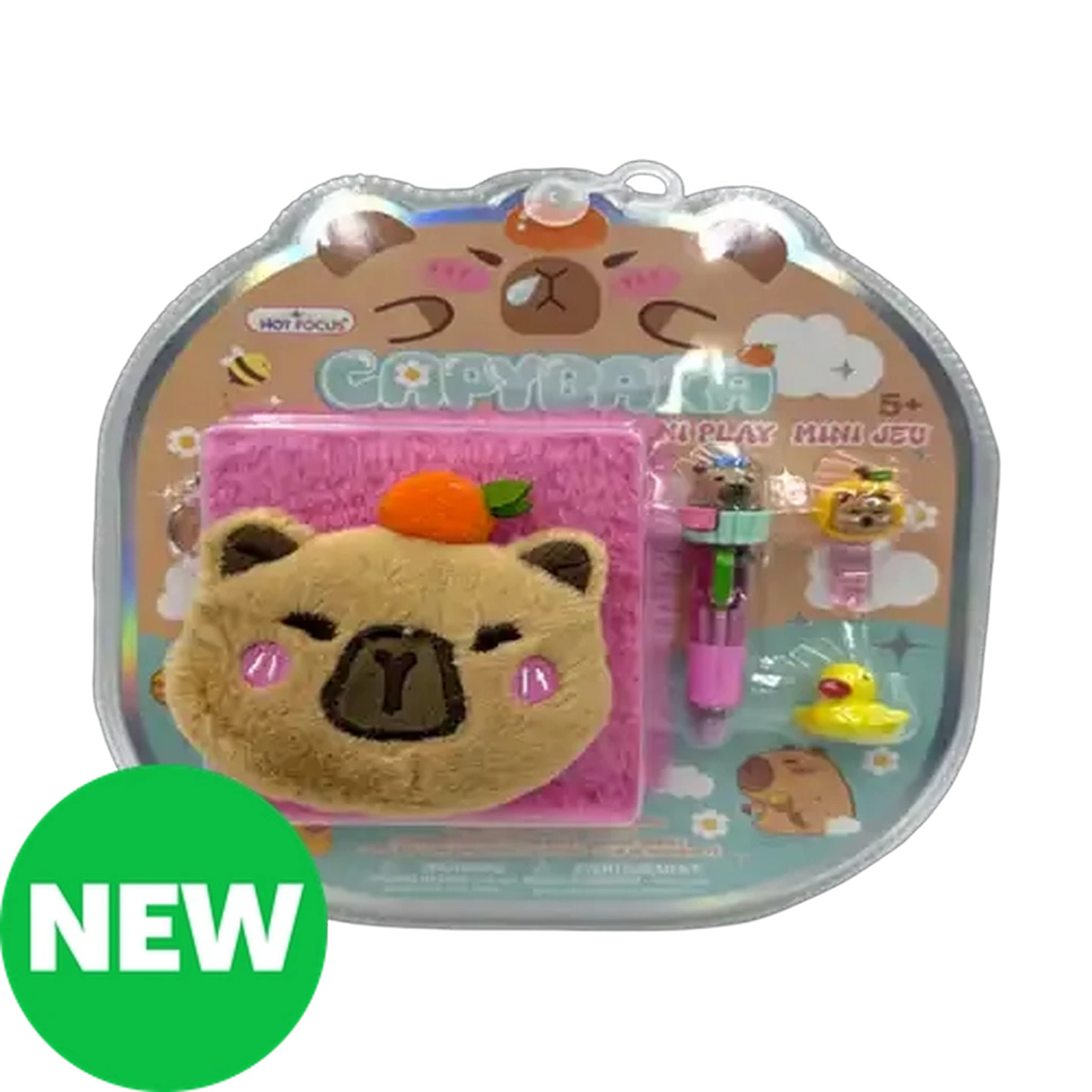 Image of Hot Focus Capybara Kawaii Mini Play Set