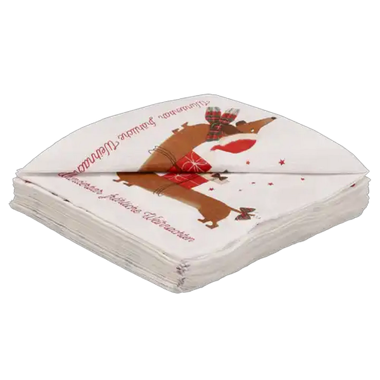 Image of Atelier Dog Christmas Napkins 3-Ply 33 x 33cm 20-Pack
