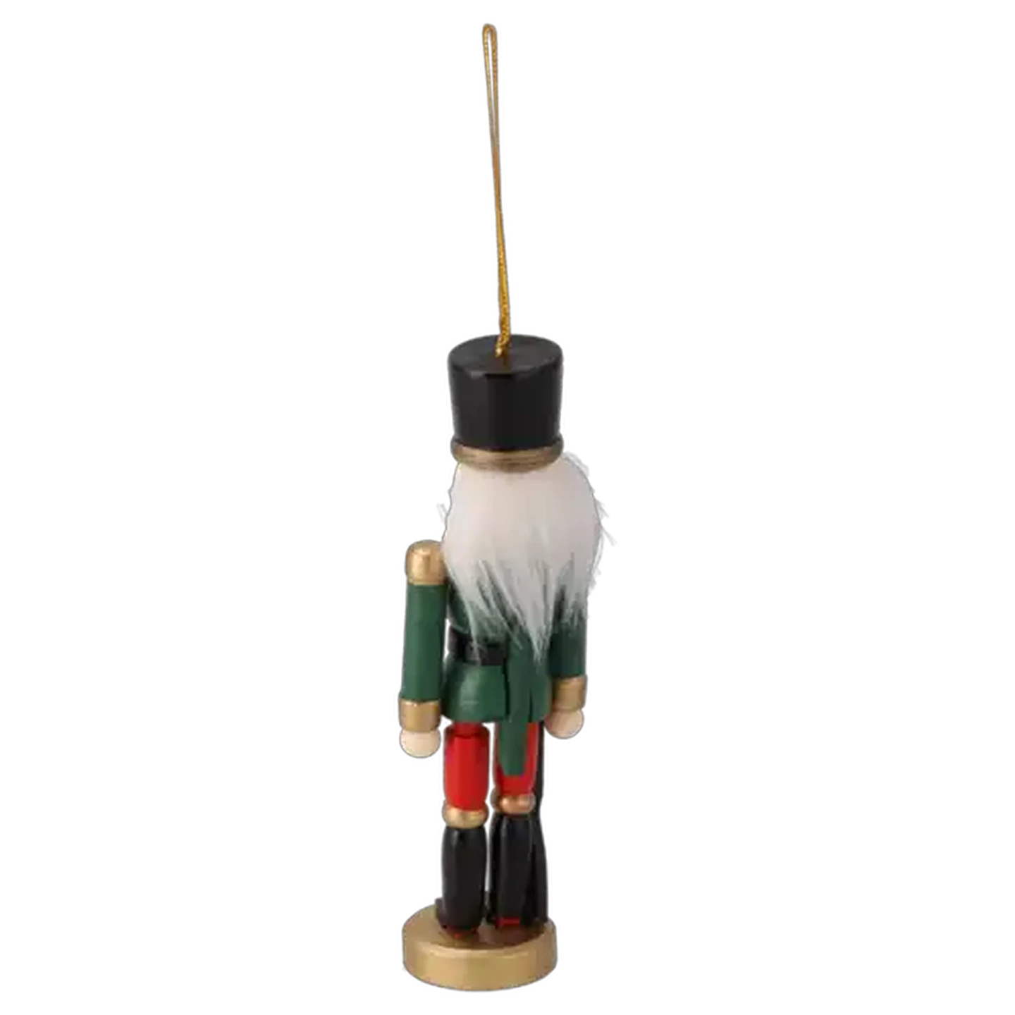 Image of Santa's Choice Wood Nutcracker Christmas Tree Decoration 15cm
