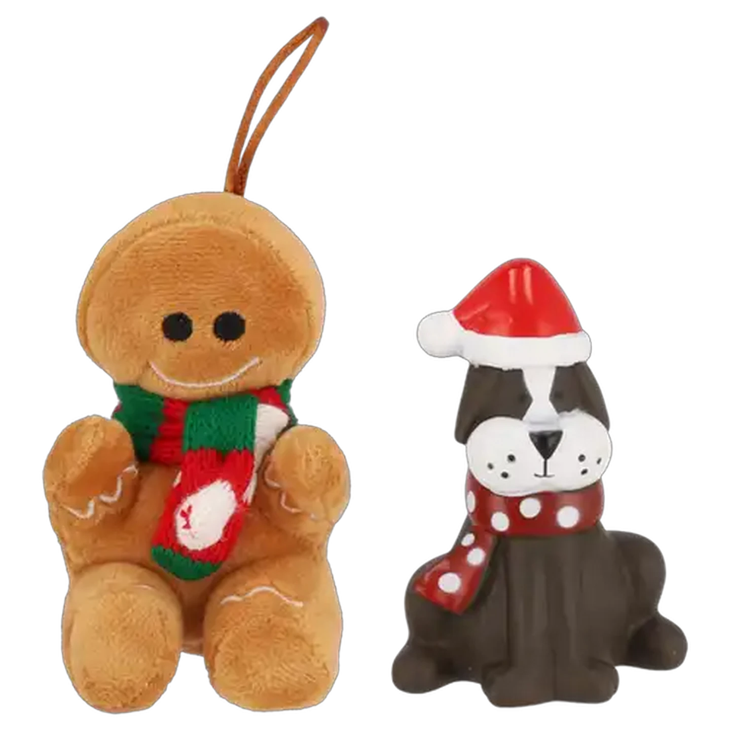 Image of Pet Toy Christmas-Themed Dog Set 2-Pack