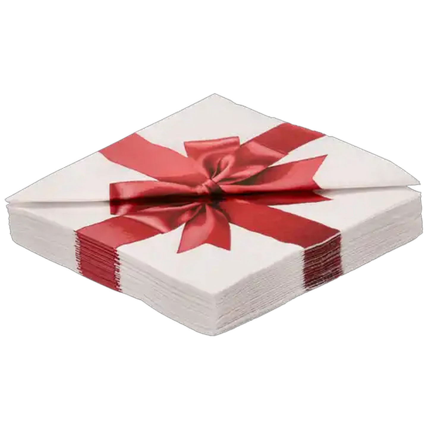 Image of Atelier Big Bow Christmas Napkins 3-Ply 33 x 33cm 20-Pack