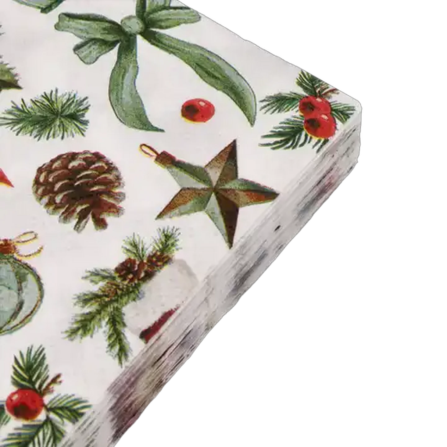 Image of Atelier Festive Christmas Napkins 3-Ply 33 x 33cm 20-Pack